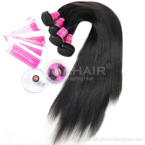 Wholesale 100% Virgin Human Hair Extension Vendor Raw Vietnamese Cuticle Aligned Human Hair Double Drawn Bundles Natural Hair